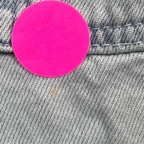 Zara PAPERBAG Waist Jean Shorts Sz: 04 - Picture 9 of 9